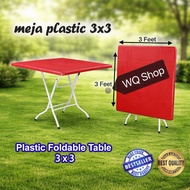Meja Lipat/ Meja Pasar Malam/ Plastic Table/ Foldable Plastic Table/ Meja Plastik 3x3/ Meja Plastik 