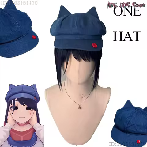 Crazy Mita Cosplay Game Cosplay Hat Card Roleplay Prop MiSide RolePlay Women Primary Yandere Hallowe