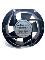 FAN พัดลมระบายอากาศ พัดลม WB123H7PC-A1L 4.5" 110VaC WINDSTORM สินค้าใหม่