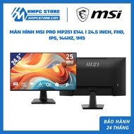 MSI Pro MP251 E14L Monitor | 24.5 inch, FHD, IPS, 144Hz, 1ms
