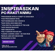 PC ASSEMBLY INTEL CORE I3 10100