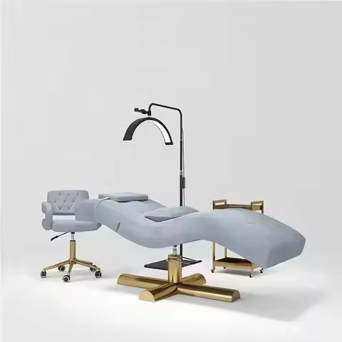 Hot Sale Eyelash Bed Adjustable Lifting Spa Salon Facial Chair Beauty Custom Color Hot sales