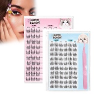 Dorolab Lashes, Dorolab Eyelashes, Lashes Clusters Natural Look No Glue Needed, Magnetic Lashes with