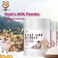 Dog Goat Milk Powder Pet Cat Goat Milk for Puppy Kitty Pet Nutritional Supplement Milk for All Stage