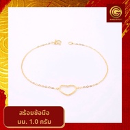 GGOLD สร้อยข้อมือ96.5%แท้ 1.0 กรัม [G-00997 - G-01006]