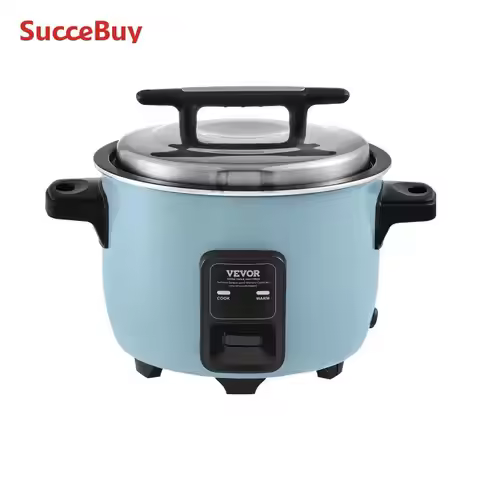 SucceBuy Commercial Rice Cooker 40-Cup Rice Cooker 8.45 Qt / 8 Liter Rice Cooker and Warmer with Non
