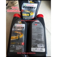 CASTROL 4T POWER 1 ULTIMATE FULLY SYNTHETIC 15W-50 OIL 5 IN 1 NEW FORMULA ORIGINAL 💯👍