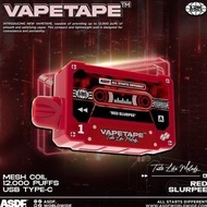 !! VAPETAPE 12K Red Slurpee VapeTape 12000 Puffs Malaysia Vape Tape