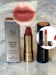 原價$360 貨裝 Lancome #274 黑管小蠻腰口紅滋潤 L'Absolu Rouge Cream 瑰麗豐盈絲滑唇膏