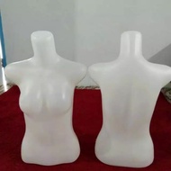 Adult Mannequin Statue Half-body Female Statue/ WHITE Female Mannequin/