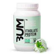 RAW Whey Isolate Protein Powder, Mint Chip Ice Cream (CBUM Itholate Protein) - 100% Grass-Fed Sports