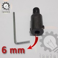 As 6mm Drat M10 Mandrel Adaptor Kunci L Bisa Untuk Dinamo Mesin Jahit