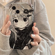 发卡女孩小米红米1011121314手机壳NOTE891012pro防摔K60K50K70软6/8 Hairpin Girl Xiaomi Redmi 1011121314 Phone Case NO