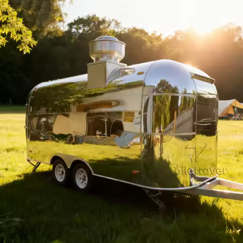 Street Custom Rotisserie Chicken Food Truck Hot Dog Roasted Chicken Shawarma Bbq Food Trailer With P