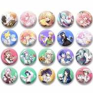 Cartoon Game Pjsk Project Sekai Enamel Pin Custom Haruka Otori Badge Round Brooch on Backpack Hat Ac