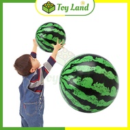 Watermelon Rubber Ball Watermelon Shaped Inflatable Ball Children's Sports Entertainment Toy - Littl