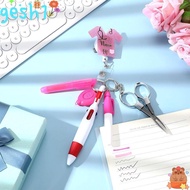 GESH1 Nurse Badge Set, Portable Retractable Nurse Pen Pack, Lanyard Keychain Nurse Badge Clip
