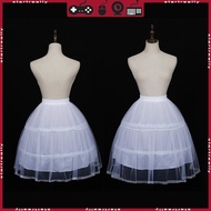 STA White Hoop Skirt - Vintage Style Wedding Accessory