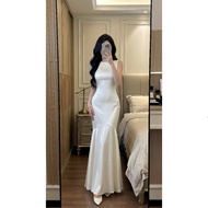 DP7 EXTREMELY LUXURY FISH TAIL BOAT NECK FOR PARTY, WEDDING DRESS, EVENT DRESS, LUXURY PROM DRESS