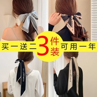 Tide Hair Belt Female Tie Hair New Tali Kepala Elegan Scarf Aksesori Kepala Female Out Ribbon Tie Fashion Hair Ribbon