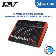 PV Audio DS-9752 600W 12 Channel Power Mixer