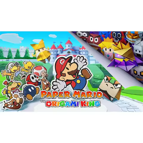 Nintendo Switch Paper Mario The Origami King Physical Game RPG Adventure Puzzle Story Quest for Swit