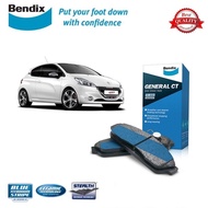 Original Bendix DB1192GCT Rear Brake Pad - Peugeot 208/ Peugeot 308/ Peugeot 405