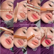 Myca Lipmatte Mud | Lipstik Matte Pigmented | Tahan Lama | Tak Kering | 6 Warna