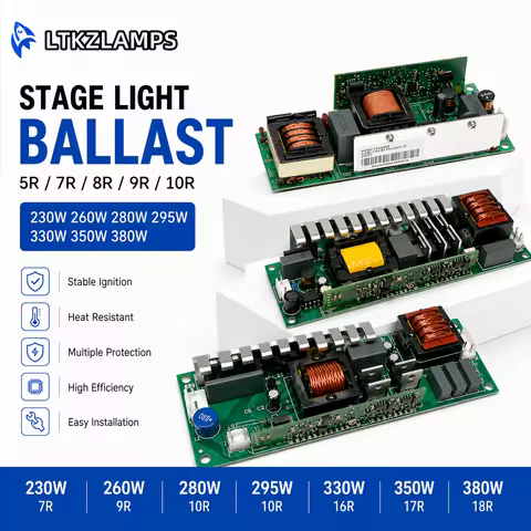Stage Light Electronic Ballast for 5R 7R 8R 9R 10R Moving Head Light 230W 260W 280W 295W 330W 350W 3