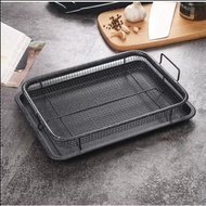 Cooper Crisper Tray Fika Oven Tray Peniris Minyak Cooling Rack Baking Tray Multifungsi Pemanggang Ov