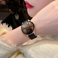 สร้อยข้อมือ Zirconia สำหรับผู้หญิง วัดความดันโลหิตและอัตราการเต้นของหัวใจ สายรัดข้อมือสปอร์ตสำหรับ A