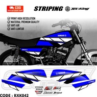 RX KING STRIPING, THE LATEST DESIGN MOTORCYCLE VARIATIONS AND CODE RXK042