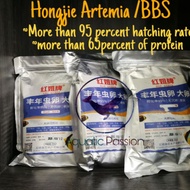 Hongjie Artemia, bbs, baby brine shrimp, makanan ikan, live food, Aquatic Passion [ready stock]