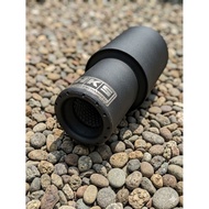 Hks racing car exhaust black mini dop cool bass sound universal muffler hks muffler hks exhaust