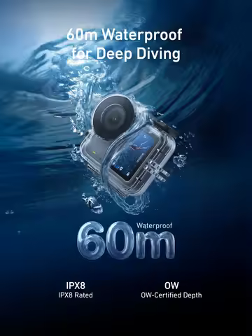 TELESIN 60M Diving Waterproof Case For DJI OSMO Nano Underwater Anti-fog Housing Cover For DJI Nano 