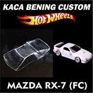 GLASS CUSTOM HOT WHEELS MAZDA RX-7 (FC)