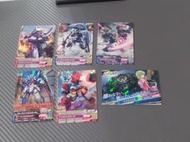 日版 機動戰士鋼彈 Try-Age 遊戲卡六枚-艾娜