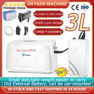 2Days⭐Local Warehouse⭐VARON NT03 Portable Oxygen Concentrator - 3L/min, 32.5% Pure pulse O2, Lightwe