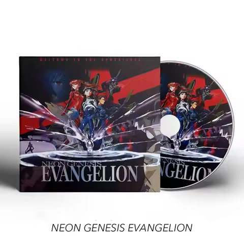Anime NEON GENESIS EVANGELION Takahashi Yoko Music CD EVA OST Album Music Record Cosplay Walkman Car
