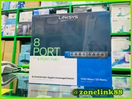 Linksys LGS108P-AP 8-Port Business Desktop Gigabit PoE+ Switch