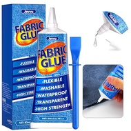 Fabric Glue Permanent 80ml Strong Fabric Adhesive for Clothes Permanent Washable Material Repair Glu
