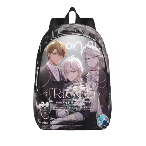 IDOLiSH7 Bookbag Back to school season Warmth (7) Snack Storage Backpack