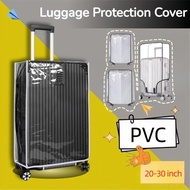 Luggage Protection Cover PVC Waterproof DustProof Transparent Cover 20-30 Inch Travel Case 行李箱 保護套