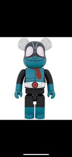 Bearbrick 1000% KAMEN RIDER OLD NO.1 幪面超人 舊1號