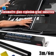 （FT）3m Magic Tint Film Window For Car VLT 1% Roll Dark Shade Daytime Privacy Heat Control Anti UV