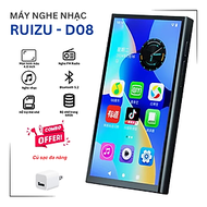 Ruizu Z90 Máy Nghe Nhạc Android WiFi/Bluetooth  Màn hình Full HD 4.0 inch, RAM 4GB, ROM 64GB, Androi