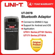 UNI-T การส่งแบบไร้สายโมดูลหัวต่อบลูทูธ D07B เหมาะสำหรับ UT61E + UT61D + UT61B + UT181A UT171มัลติมิเ