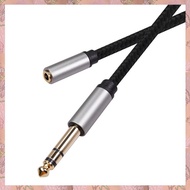 [h3w732xnj.ph] Audio Adapter 6.35mm 1/4 Male to 3.5mm 1/8 Female Stereo Jack for Amplifiers, Guitar,
