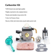 LY CMCP Carburetor Kit Para Sa Stihl Fs55 Fs55r Fs55rc Km55 Hl45km55r Fs38 String Trimmer Weed Eate