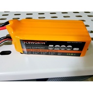 New TCB Worth lipo 22.2v 6S 5200mah 60c